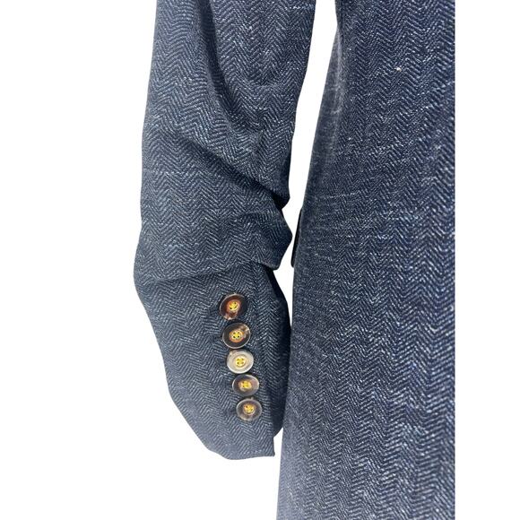Veronica Beard Martel Navy Dickey Blazer Jacket Size 2 - Picture 15 of 16